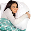 DMI BODY PILLOW, SIDE SLEEPER PILLOW AND PREGNANCY PILLOW WITH CONTOURED SUPPORT