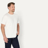 AMAZON ESSENTIALS MEN'S RELAXED HEAVYWEIGHT T-SHIRT SIZE SMALL WHITE New