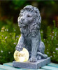 PHILODWELL LION STATUE GARDEN DECOR OUTDOOR FIGURINES SCULPTURE SOLAR LION