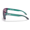 OAKLEY SUNGLASSES TLD HOLBROOK 57MM LENS - MATTE PURPLE GREEN SHIFT - PRIZM JADE