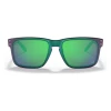 OAKLEY SUNGLASSES TLD HOLBROOK 57MM LENS - MATTE PURPLE GREEN SHIFT - PRIZM JADE