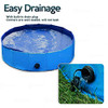 ZONETECH ZONE TECH FOLD-ABLE PET DOG SWIMMING POOL - PREMIUM - BLUE