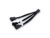 EK-Cable Y-Splitter 3-Fan PWM 10cm