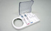 ORAL B BRUSH HEAD STORAGE UNIT WITH LIFT COVER - WHITE