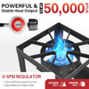 PIPOPA 30QT TURKEY & 10QT FISH FRYER SET STAINLESS STEEL 300F-003-SS
