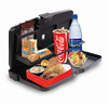 ZONETECH MULTI-FUNCTIONAL PORTABLE FOLDABLE CAR BACKSEAT TRAY DESK - BLACK