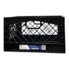 GORILLA CRATE 24QT 3 PACK MILK CRATE - BLACK