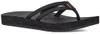 TEVA REFLIP STRAPPY LEATHER WOMEN'S SHOES - SIZE: WOMEN SIZE 7 (EU W38) - BLACK New