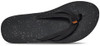 TEVA REFLIP STRAPPY LEATHER WOMEN'S SHOES - SIZE: WOMEN SIZE 7 (EU W38) - BLACK New