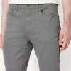 MEN'S SLIM FIT GARMENT DYED FIVE POCKET PANTS SIZE 35W X 32L CHARCOAL New