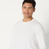 AMAZON ESSENTIALS MENS' SLIM FIT COTTON CREW NECK UNDERSHIRTS LONG X-LARGE WHITE New