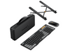 ProtoArc Tri-Fold Wireless Keyboard Mouse Combo with Laptop Stand -portable