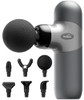 MORELAX MINI MASSAGE GUN PERCUSSION MUSCLE BACK PAIN RELIEF 4 SPEEDS - SILVER