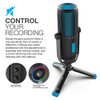 JLAB TALK PRO USB MICROPHONE, USB-C OUTPUT, CARDIOID, OMNIDIRECTIONAL - BLACK New