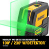DEWALT 12V MAX Lasers, Spot/Cross Line Laser, Magnetic, DW0822LR-K - RED