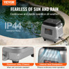 VEVOR LINEAR AIR PUMP, 109L/MIN AIR FLOW SEPTIC AERATOR PUMP - GRAY