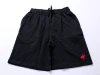 PACIFIC POLO CLUB MEN'S DRAWSTRING LOUNGE SWEAT SHORTS - SIZE: MEN XL - BLACK