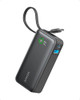 ANKER NANO POWER BANK 10,000MAH CHARGER BUILT-IN USB-C CABLE 30W A1256 - BLACK