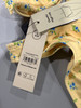 NO BOUNDARIES FLORAL TRIANGLE BIKINI, SIZE MEDIUM 8-10 - YELLOW New