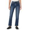 AMAZON ESSENTIALS WOMEN'S HIGH-RISE JEAN SHORT 12 STONE DARK WASH