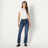 AMAZON ESSENTIALS WOMEN'S HIGH-RISE JEAN SHORT 12 STONE DARK WASH