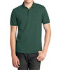 GALAXY BY HARVIC MEN'S POLO PIQUE SHIRT SIZE MEN L HUNTER New