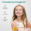 GEVI KNOVA GEMI NUGGET ICE MAKER, CRUSHED MAKERS COUNTERTOP, GIMN1002G - GRAY