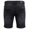 GALAXY BY HARVIC BLU ROCK DEMIN MEN’S JEAN SHORTS - SIZE: MEN 34 - BLACK WASH New