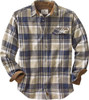 LEGENDARY WHITETAILS LONG SLEEVE BUTTON 100% COTTON FLANNEL LARGE SHALE PLAID New