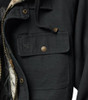 1057 LEGENDARY WHITETAILS MENS CANVAS HOODED HEAVYWEIGHT JACKET MEDIUM - BLACK New