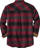 LEGENDARY WHITETAIL MENS LONG SLEEVE 100% COTTON FLANNEL LARGE - RED PLAID New
