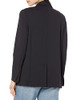AMAZON ESSENTIALS WOMEN'S RELAXED-FIT SOFT PONTE BLAZER SIZE M - BLACK New