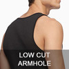BLU ROCK MEN'S RIBBED CLASSIC TANK TOPS 5 PACK, SIZE MEDIUM - BLACK New