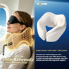 DOOSMILE PATENTED HEAD BOBBLE PREVENTING 360 SUPPORTING GOLDEN DS2601 - BLACK