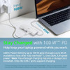 D-Link 10-in-1 USB-C Hub Max 100W Power Delivery Dual 4K HDMI Ports DUP-A01