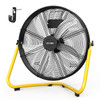 CCGIRU 20" HIGH VELOCITY FLOOR FAN 5500 CFM 3-SPEED, WALL-MOUNTING SFDE-500B3-1