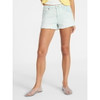 NO BOUNDARIES MID-RISE DENIM SHORTS, 3" INSEAM - SIZE: WOMEN 4 - LIGHT WASH New