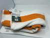 NOBLE HOUSE CABANA BATH TOWEL, 80/20 COTTON, 36X66 - ORANGE WHITE New