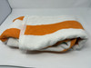 NOBLE HOUSE CABANA BATH TOWEL, 80/20 COTTON, 36X66 - ORANGE WHITE New