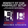 COOLER MASTER ELITE 301 LITE MICRO-ATX HIGH AIRFLOW MINIMALIST PC - BLACK