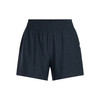 ATHLETIC WORKS WOMEN'S BUTTERCORE SOFT GYM SHORTS - SIZE: M - BLACK SOOT DD New