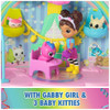 DREAMWORKS KITTY CARE EAR PURRFECT PLAYROOM 17-PIECE 4 FIGURES - 6073996 New