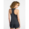 ATHLETIC WORKS WOMEN'S BUTTERCORE RACERBACK TANK TOP - SIZE: L - BLACK SOOT DD New