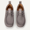 AMAZON ESSENTIALS MEN'S CANVAS MOC TOE LOAFER SIZE MEN 9.5 GRAY/WHITE New