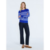 FREE ASSEMBLY WOMEN'S CROPPED STRAIGHT JEANS, 28” INSEAM - L - DARK INDIGO WASH New
