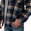 2038-3819 FIELD & STREAM MEN'S WIDGEON WAFFLE HOODED FLANNEL SHIRT 2XL PLAID New