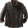 LEGENDARY WHITETAILS MEN'S CCW SHIRT JACKET WAXED - SIZE L - TARMAC
