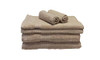 6 Piece Bath Towel Set - Beige New