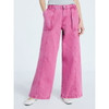 SCOOP SLOUCHY WIDE LEG JEANS UTILITY POCKETS - SIZE: WOMEN 2 - ROSE MUM New