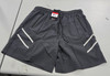 JUMPSTART POLYESTER SHORTS W/ ZIPPER POCKETS - SIZE: MEN M - CHARCOAL